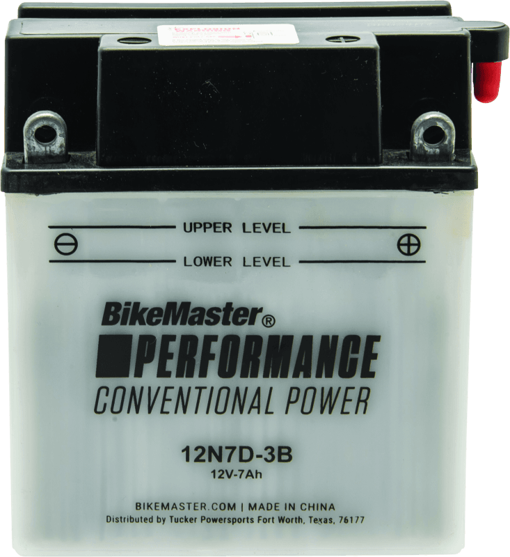 BikeMaster — 12N7D-3B Battery, 75 CCA