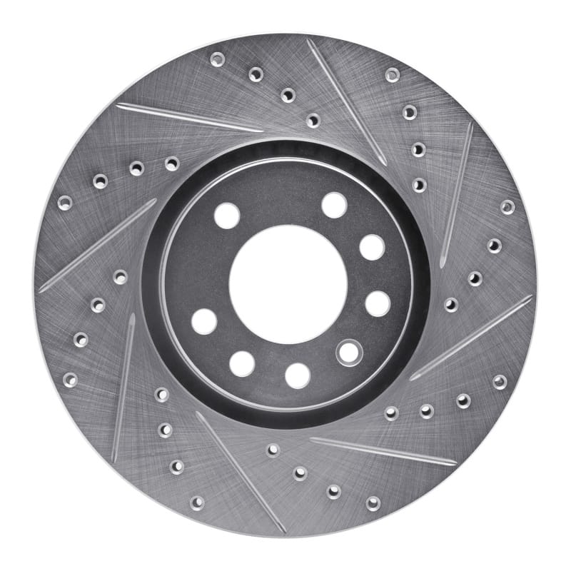 R1 Concepts — R1 99-10 Chevrolet ASTRA (Mexico) Front Right Drilled & Slotted Silver Brake Rotor
R1 Brake Rotor Drill