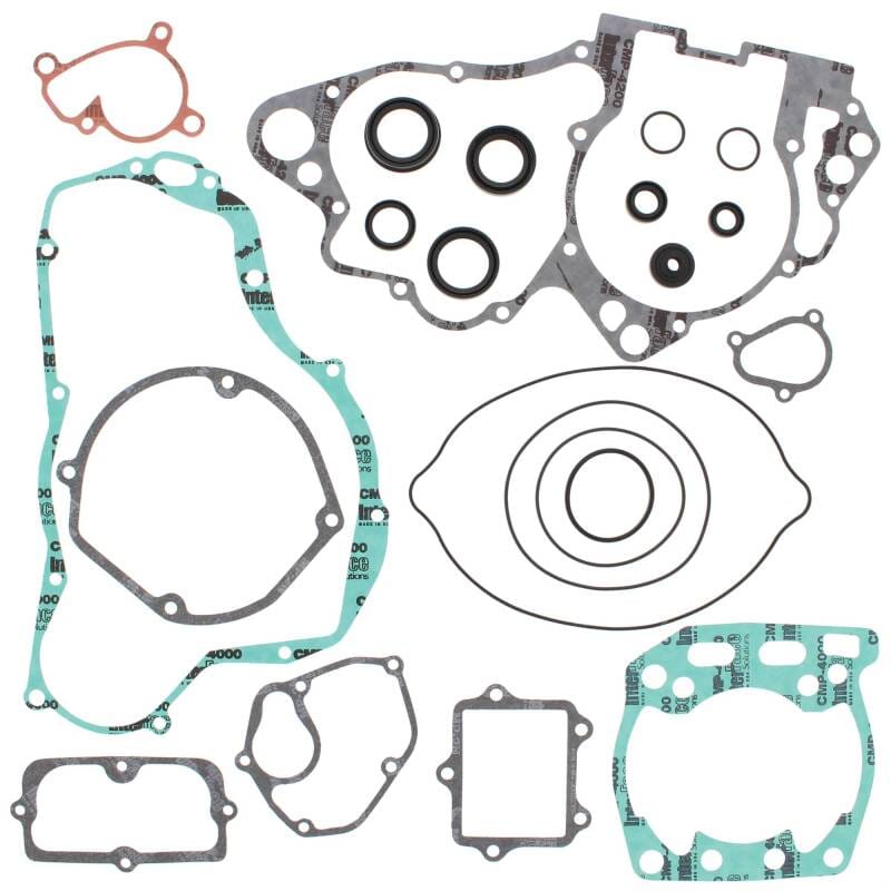 Vertex Pistons — Vertex Gaskets 06-08 Suzuki RM250 Complete Gasket Kit w/ Oil Seals