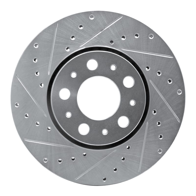 R1 Concepts — R1 99-09 Volvo S80 Front Left Drilled & Slotted Silver Brake Rotor
R1 Brake Rotor Drill