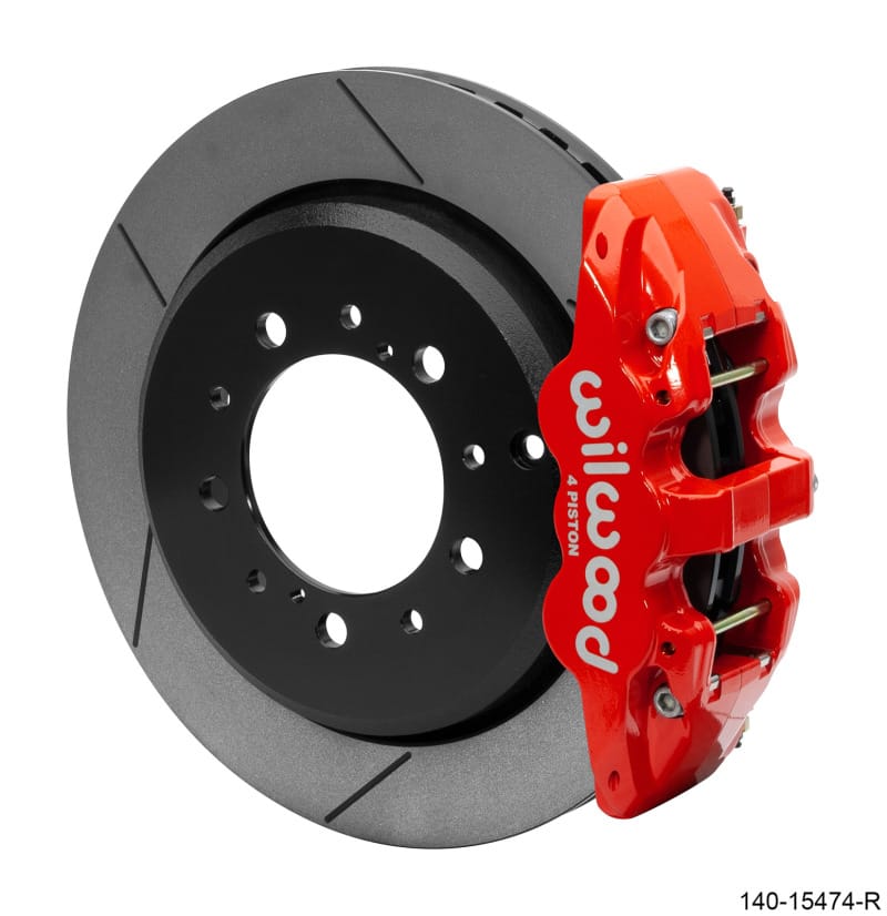 Wilwood — Wilwood AERO4 Rear Truck Kit 14.50in Red 2008-2015 Toyota Land Cruiser (J200) w/ Lines
BRAKE KIT