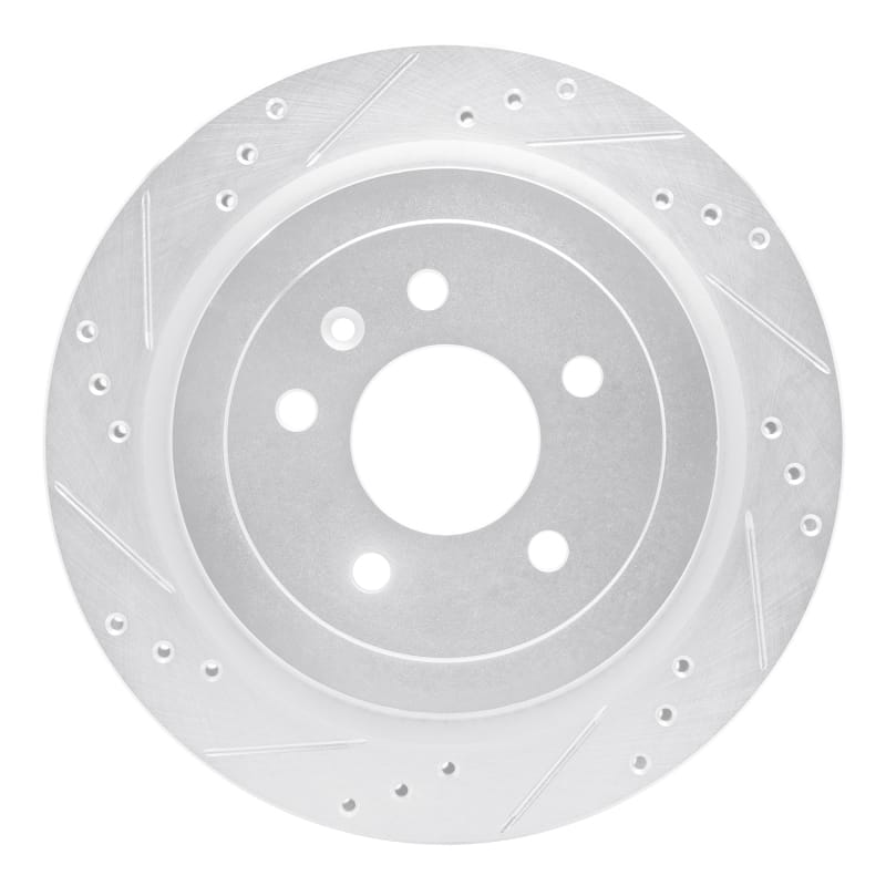 R1 Concepts — R1 13-19 Cadillac ATS Rear Left Drilled & Slotted Silver Brake Rotor
R1 Brake Rotor Drill