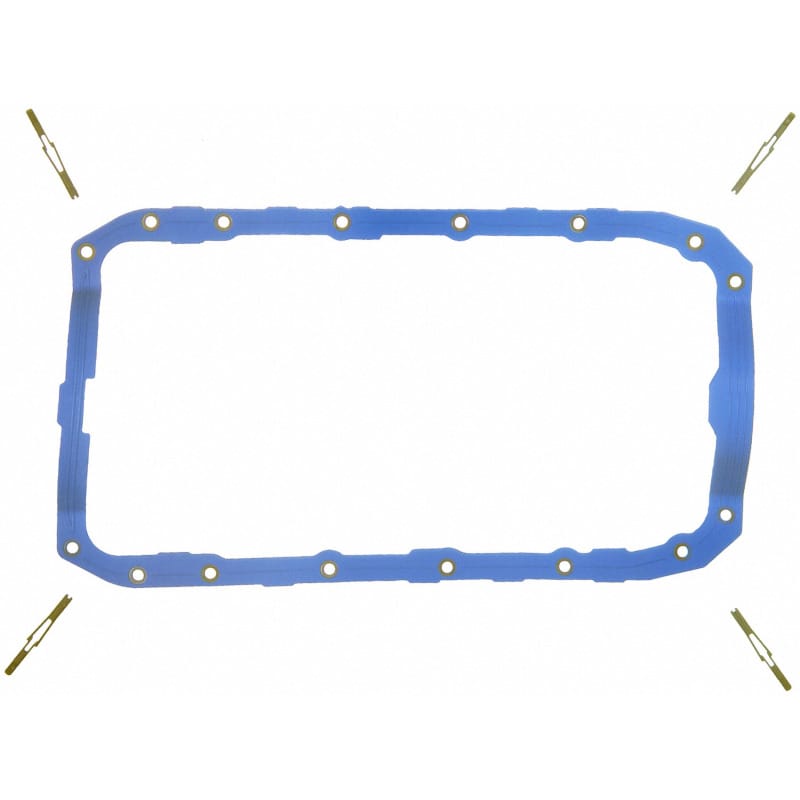 Fel-Pro — Fel-Pro Oil Pan SnapUps Included for OS 30620 R Engine Oil Pan Gasket Set PermaDry molded rubber
