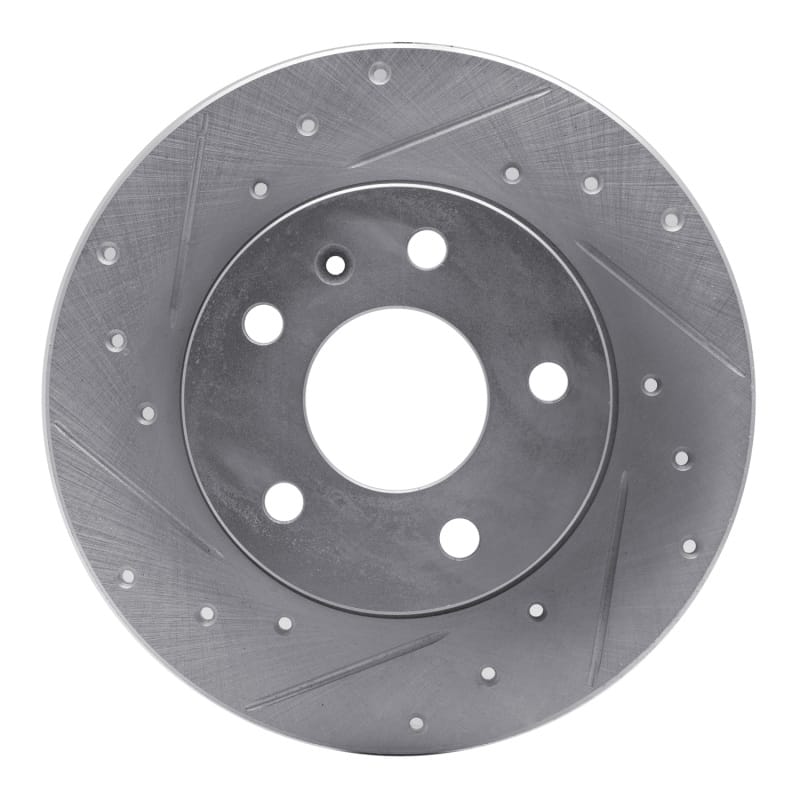 R1 Concepts — R1 02-08 Chevrolet Meriva (Mexico) Rear Left Drilled & Slotted Silver Brake Rotor
R1 Brake Rotor Drill