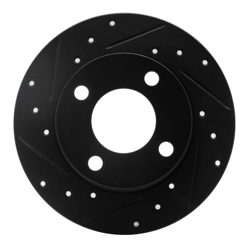 R1 Concepts — R1 82-98 Audi Cabriolet Rear Left Drilled & Slotted Black Brake Rotor
R1 Brake Rotor Drill