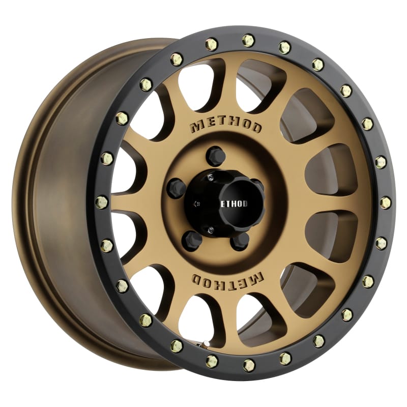 Method Wheels — Method MR305 NV 17x8.5 0mm Offset 5x5.5 108mm CB Method Bronze/Black Street Loc Wheel