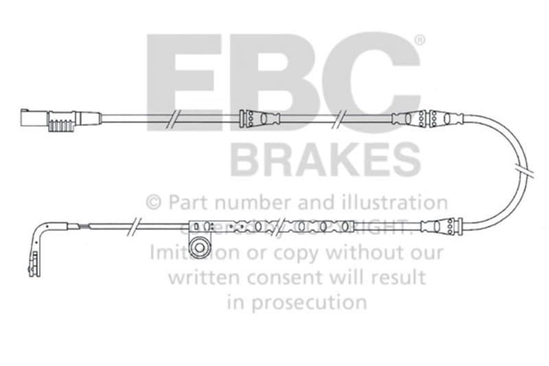EBC — EBC 2005-2006 Land Rover Range Rover Sport 4.4L Front Wear Leads
DscBrkPadWrSnsr
