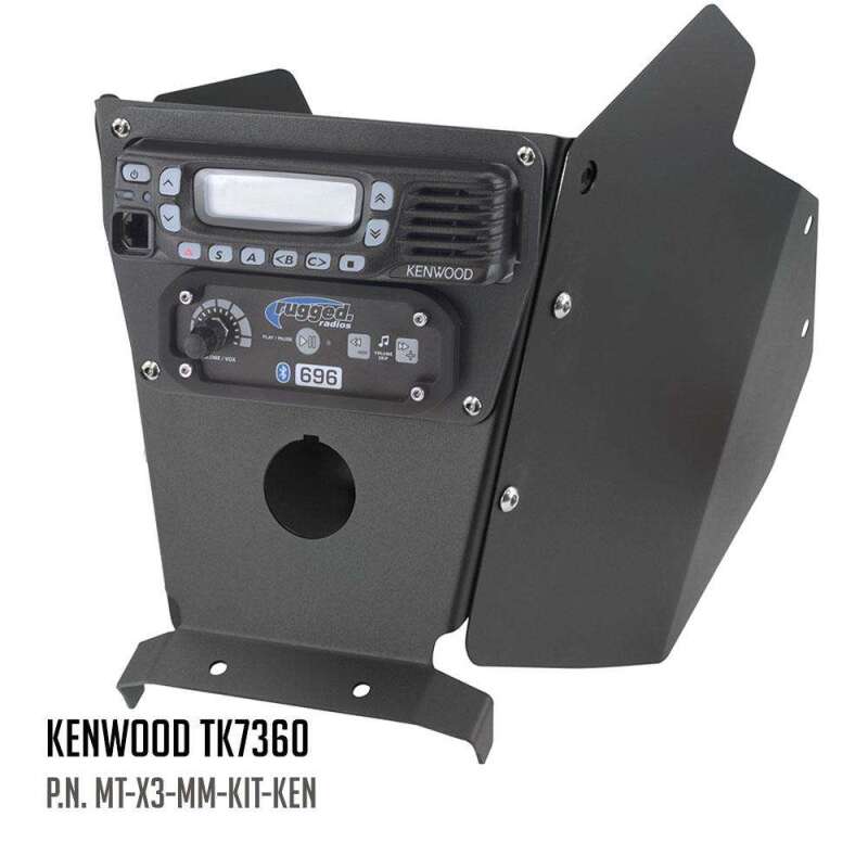 Rugged Radios — Rugged Radios Can-Am X3 Mounting Kit with Multi Mount and Side Panels Rugged GMR25