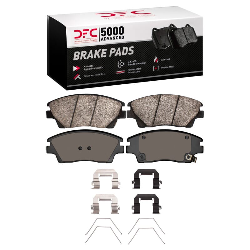 DFC — DFC 16-22 Hyundai Tucson Front 5000 Advanced Ceramic Brake Pads and Hardware Kit
DFC Brake Pad Set
