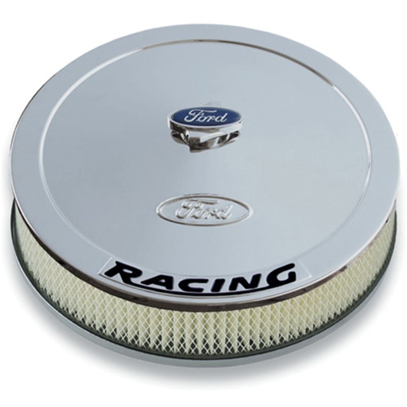 Ford Racing — Ford Racing Air Cleaner Kit - Chrome w/ Black Emblem
Air Cleaner Assembly