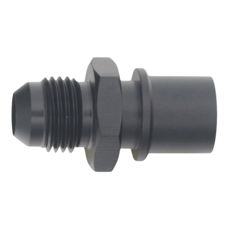 DeatschWerks — DeatschWerks 6AN Male Flare to Toyota Module Quick Connect - Anodized Matte Black
Lines & Fittings