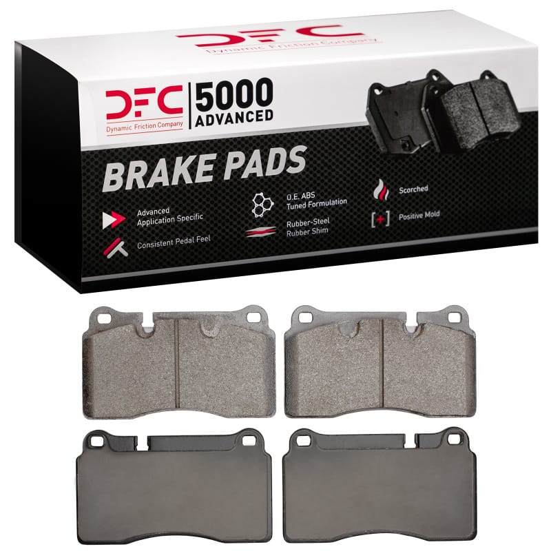 DFC — DFC 05-12 Aston Martin V8 Vantage Front 5000 Advanced Low Metallic Brake Pads