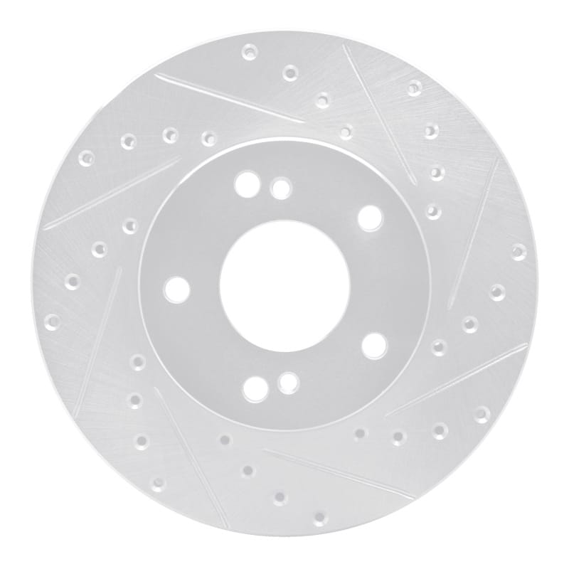 R1 Concepts — R1 90-97 Infiniti Q45 Front Right Drilled & Slotted Silver Brake Rotor
R1 Brake Rotor Drill