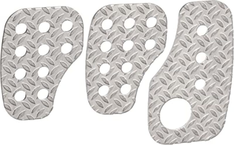 OMP — OMP Knurled Sand-Blasted Aluminum Pedals (Set of 3)