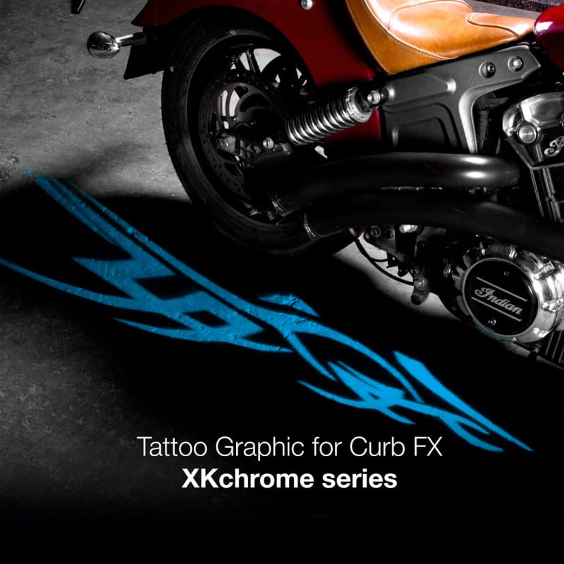 XKGLOW — XK Glow 2pc CurbFX Film+Optic Tatoo Style