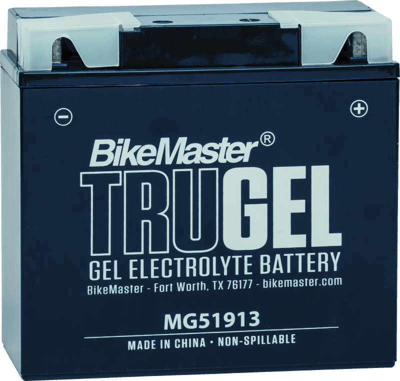 BikeMaster — MG51913 Battery, 183mm L x 79mm W x 171mm H, 300 CCA