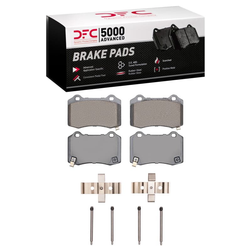 DFC — DFC 21-23 Chrysler 300 Rear 5000 Advanced Ceramic Brake Pads and Hardware Kit
DFC Brake Pad Set
