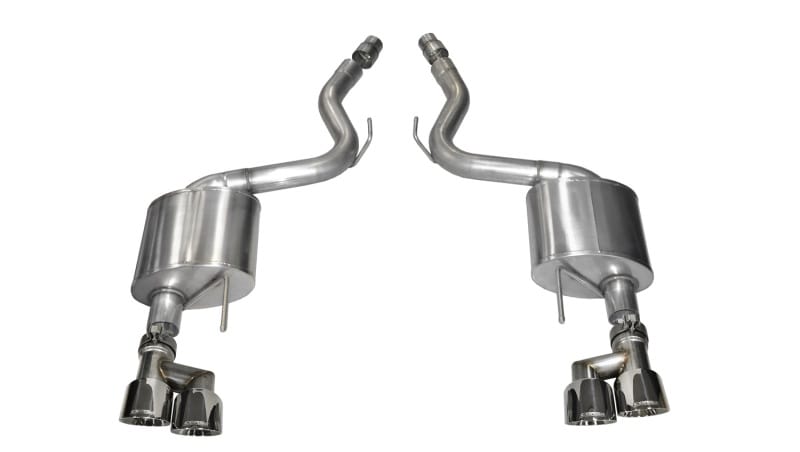 CORSA Performance — Corsa 2015-2017 Ford Mustang GT 5.0 3in Axle Back Exhaust Polish Quad Tips (Sport)
Exhaust