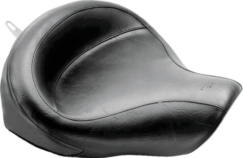 Mustang Motorcycle — Mustang 06-17 Harley Dyna Wide Touring Solo Seat - Black