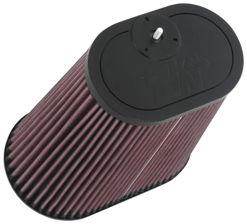 K&N Engineering — K&N Universal Clamp-On Air Filter 3-1/8in Dual FLG 8-7/8in X 5-3/16 B 6-1/4in X 4IN T, 9inH W/STUD
Clamp-on Air Filter
