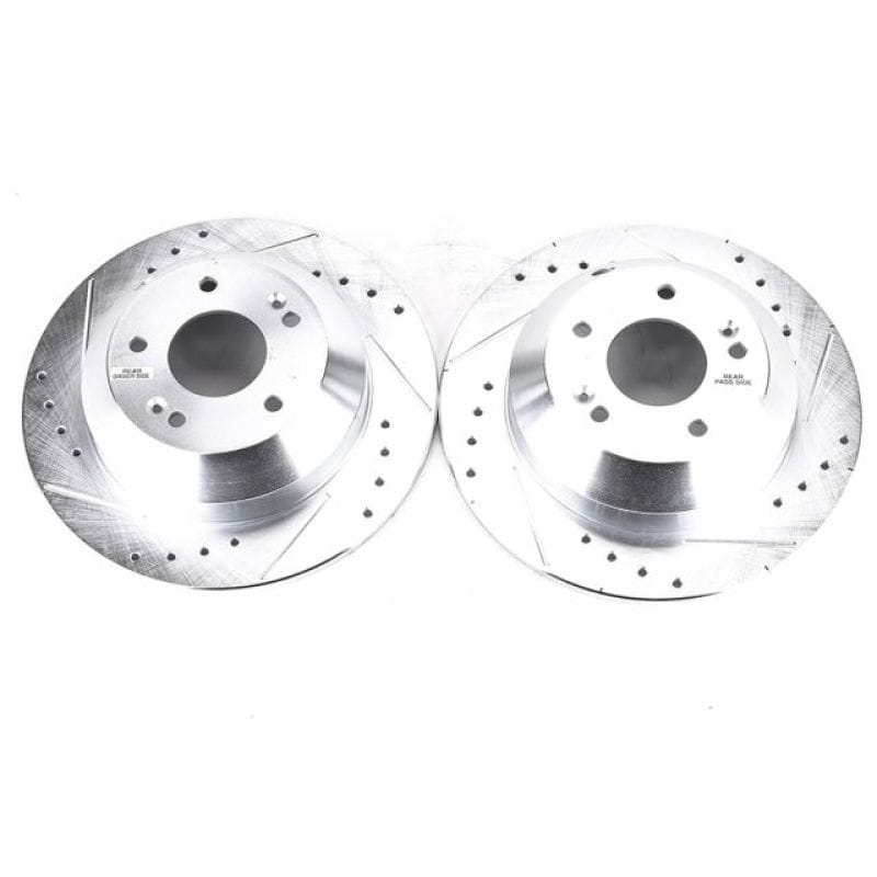 PowerStop — Power Stop 2019 Hyundai Santa Fe XL Rear Evolution Drilled & Slotted Rotors - Pair
PowerStop XPR