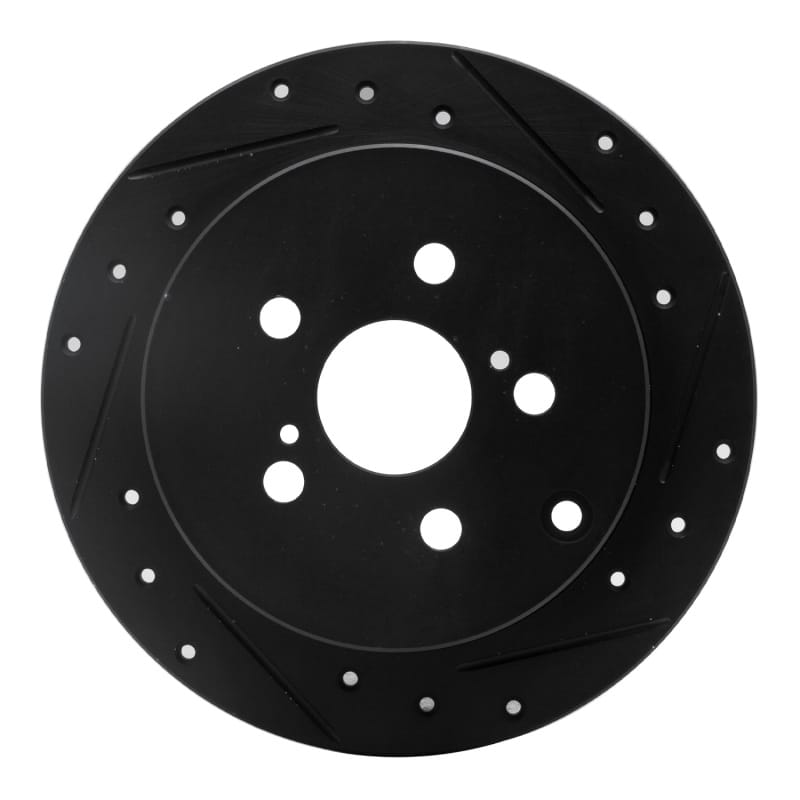R1 Concepts — R1 00-10 Pontiac Vibe Rear Right Drilled & Slotted Black Brake Rotor
R1 Brake Rotor Drill