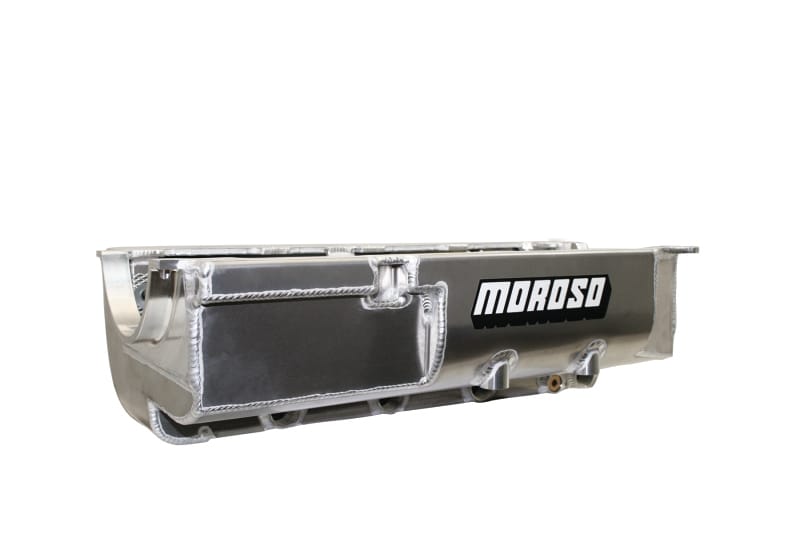 Moroso — Moroso Chevrolet Big Block Mark IV (w/Four Pick Ups) Drag Race Dry Sump 7.5in Aluminum Oil Pan