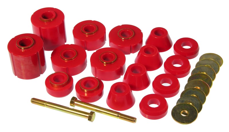 Prothane — Prothane 75-79 GM 1/2 / 3/4 / 1T 2/4wd Body Mount - Red
BODY/SUB-FRAME MNTS