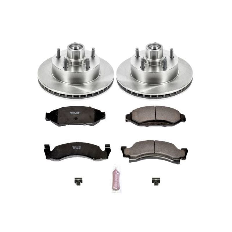 PowerStop — Power Stop 87-93 Ford E-150 Front Autospecialty Brake Kit