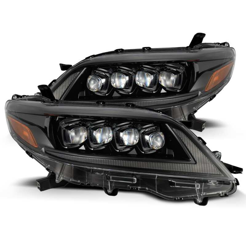 AlphaRex — AlphaRex 11-21 Toyota Sienna LUXX LED Proj Headlights Plank Style Alpha Black w/Seq Signal/DRL
Projector Headlights