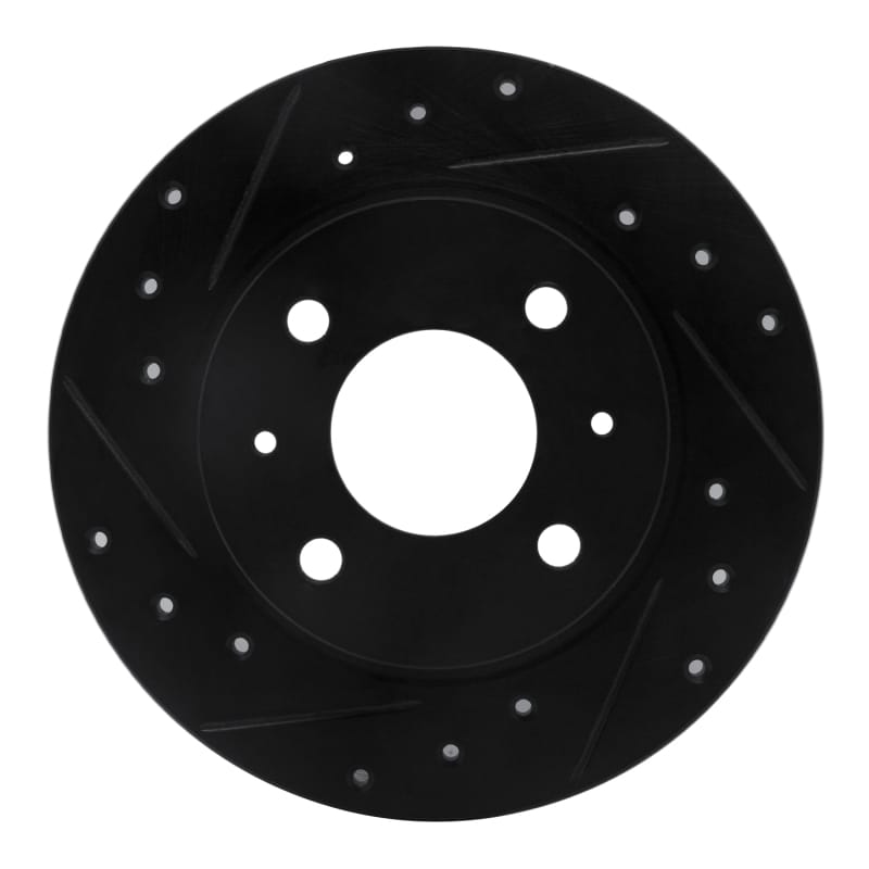 R1 Concepts — R1 86-06 Nissan Pulsar NX Front Left Drilled & Slotted Black Brake Rotor
R1 Brake Rotor Drill
