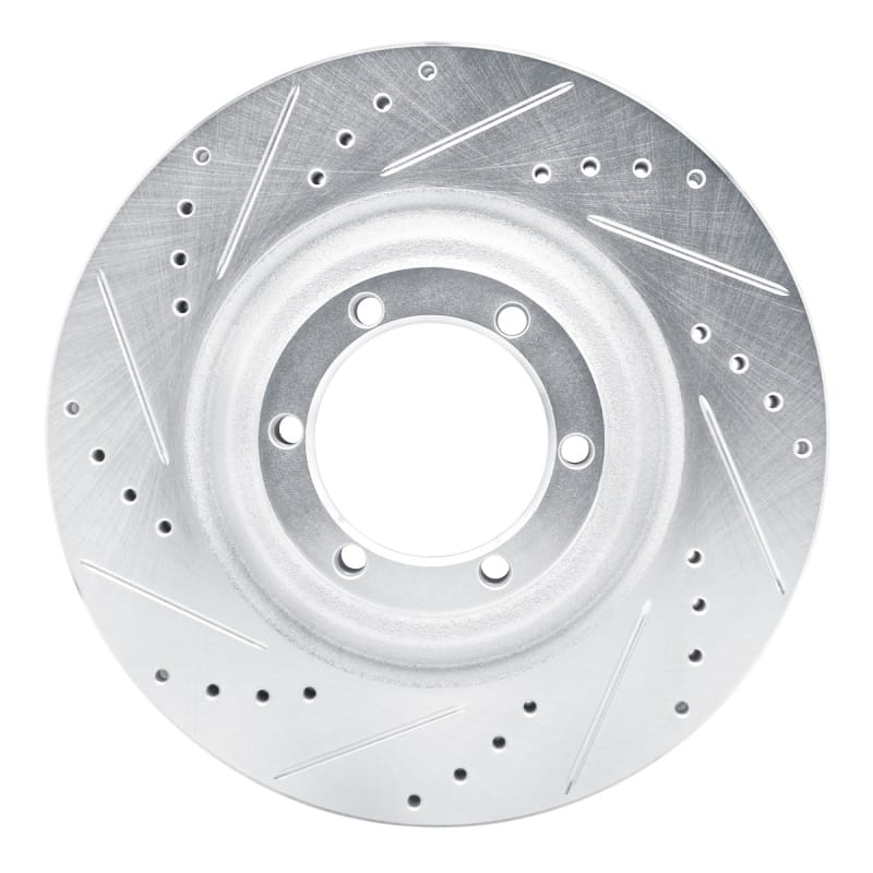 R1 Concepts — R1 12-18 Chevrolet Colorado Front Left Drilled & Slotted Silver Brake Rotor
R1 Brake Rotor Drill