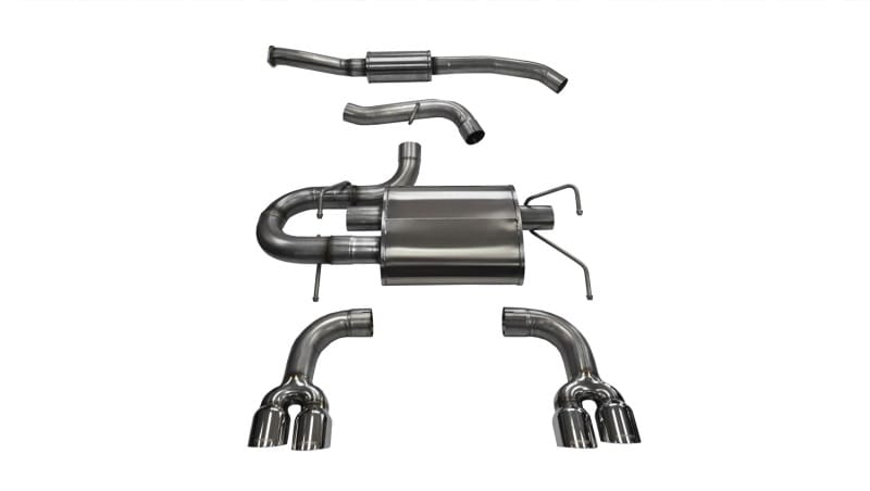 CORSA Performance — Corsa 2008-2014 Subaru Impreza Hatchback STI 2.5L Turbo Manual Polished Sport Cat-Back Exhaust
Exhaust