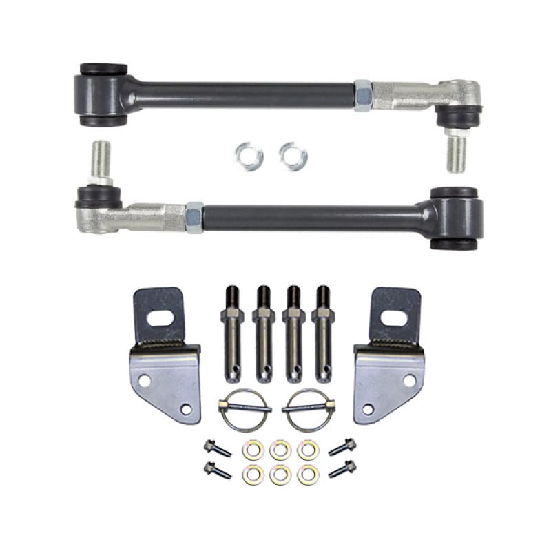 Synergy Mfg — Synergy 07-18 Jeep Wrangler JK/JKU Front Sway Bar Quick Disconnect Kit