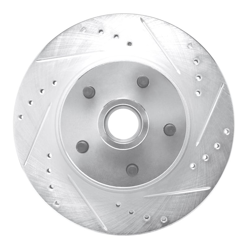 R1 Concepts — R1 1968-1973 Ford Country SQUIRE Front Right Drilled & Slotted Silver Brake Rotor
R1 Brake Rotor Drill
