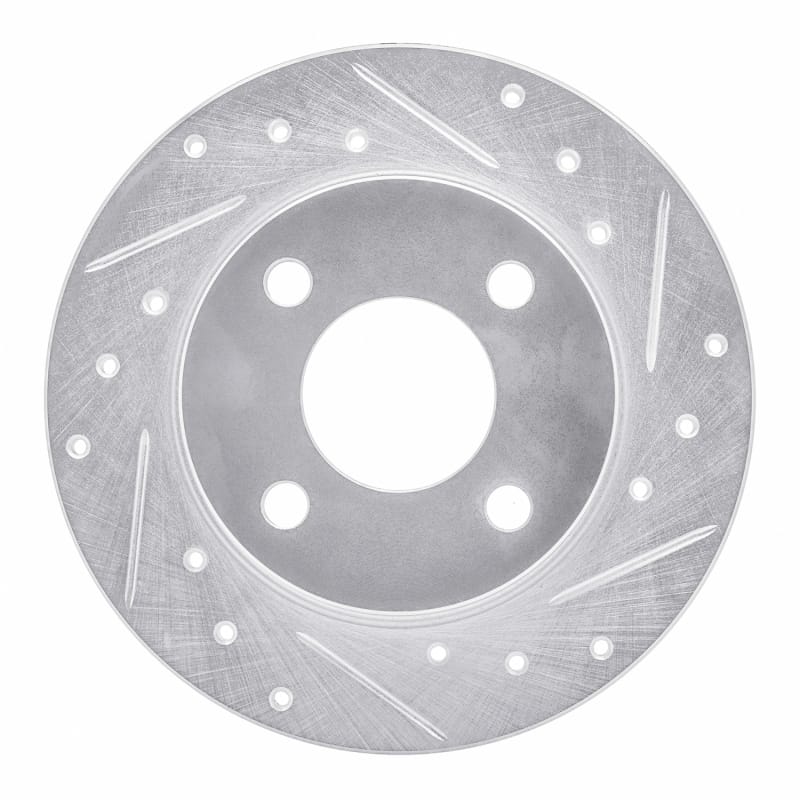 R1 Concepts — R1 78-90 Dodge Charger Front Right Drilled & Slotted Silver Brake Rotor
R1 Brake Rotor Drill