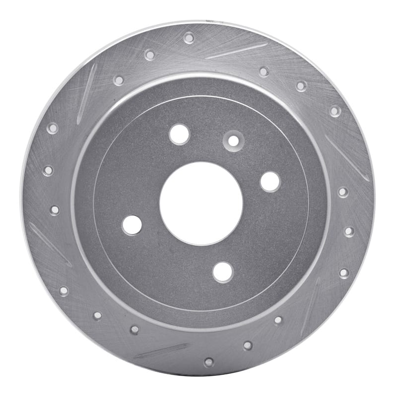 R1 Concepts — R1 99-02 Daewoo Nubira Rear Right Drilled & Slotted Silver Brake Rotor
R1 Brake Rotor Drill