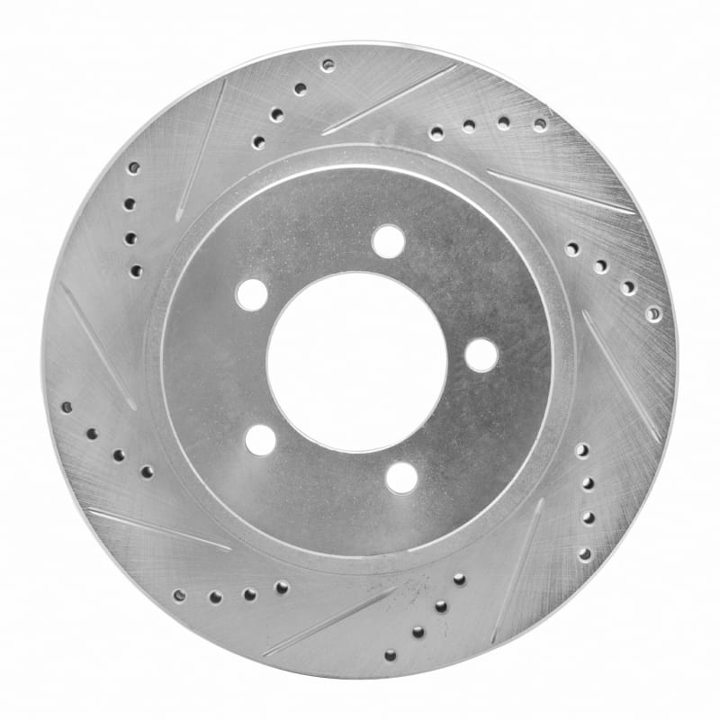 R1 Concepts — R1 02-05 Ford Explorer Front Left Drilled & Slotted Silver Brake Rotor
R1 Brake Rotor Drill