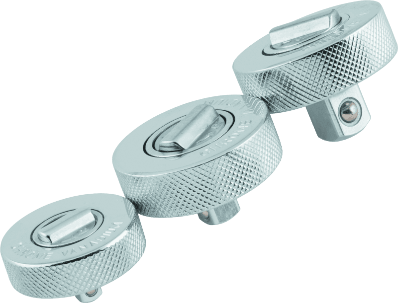 BikeMaster — BikeMaster 3-pc Palm Rachet Set - 1/4in Drive / 3/8in Drive / 1/2in Drives