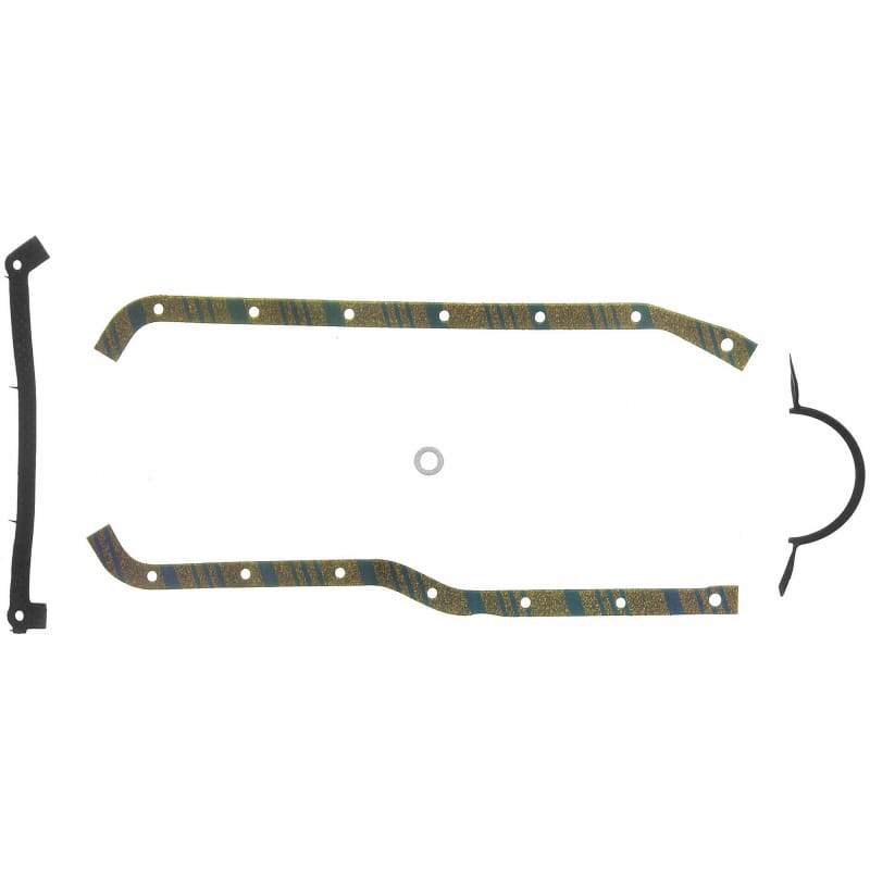 Fel-Pro — Fel-Pro 17950 Engine Oil Pan Gasket Set 18 Bolt Hole Multi Piece Gasket