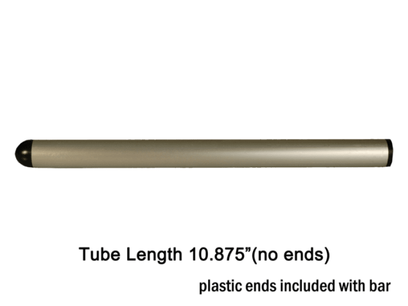 Vortex Racing — Vortex Racing Clip-On Standard Bar 10.875 Length- Silver