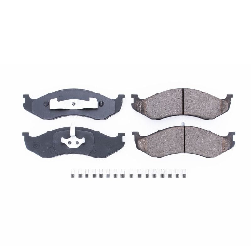 PowerStop — Power Stop 90-01 Jeep Cherokee Front Z17 Evolution Ceramic Brake Pads w/Hardware
Z17 Brake Pads