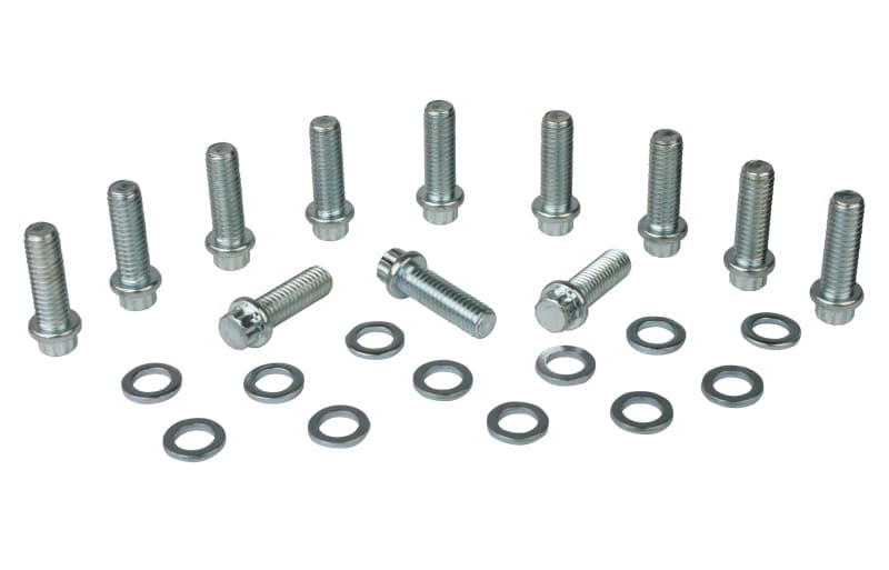 Moroso — Moroso Chevrolet Big Block Intake Manifold Bolt Kit - (12) 3/8in-16 x 1.25in & (4) 3/8in-16 x 1.75in