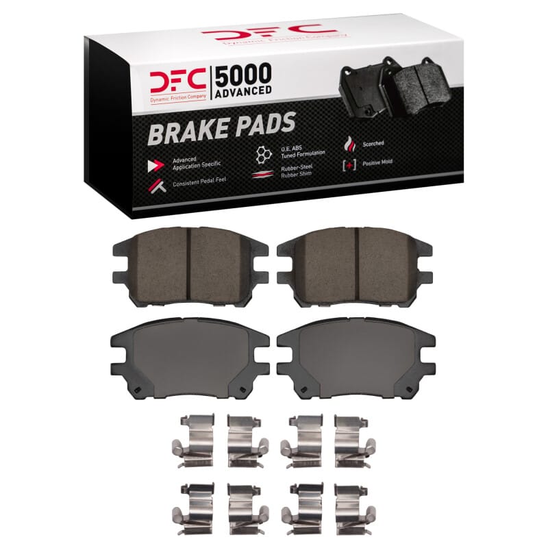 DFC — DFC 02-03 Lexus RX300 Front 5000 Advanced Ceramic Brake Pads and Hardware Kit
DFC Brake Pad Set