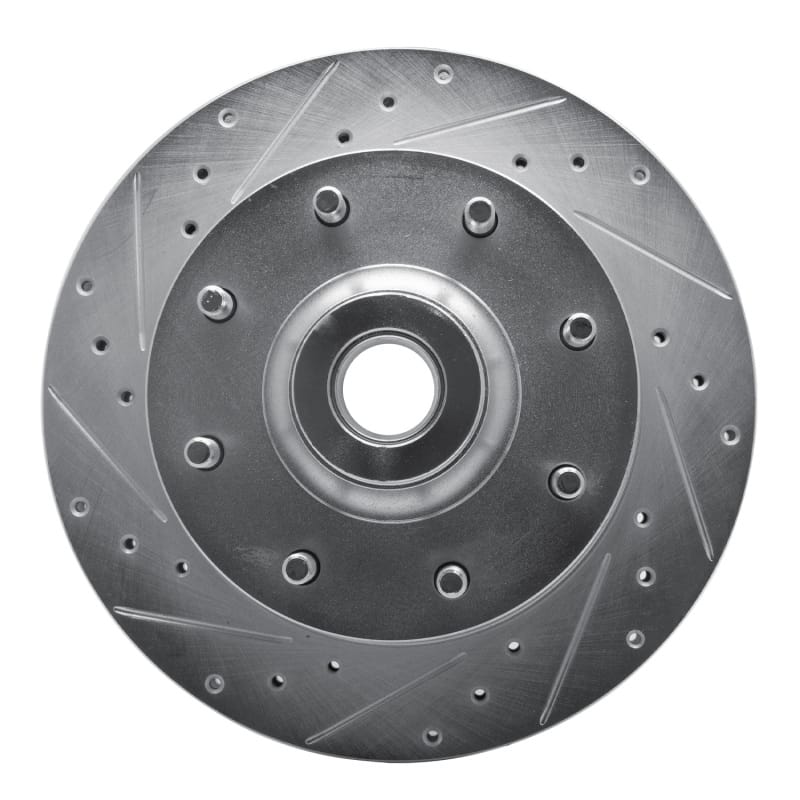 R1 Concepts — R1 78-97 Dodge B3500 / B2500 Front Left Drilled & Slotted Silver Brake Rotor
R1 Brake Rotor Drill