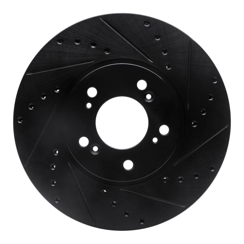 R1 Concepts — R1 99-04 Acura RL Front Right Drilled & Slotted Black Brake Rotor
R1 Brake Rotor Drill