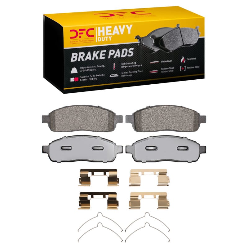 DFC — DFC 04-09 Ford F-150 4WD Front Heavy Duty Pads and Hardware Kit
DFC Brake Pad Set