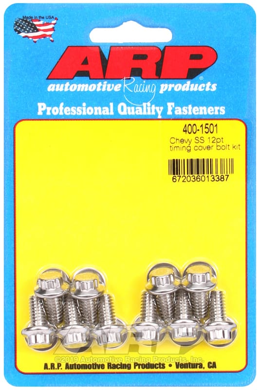 ARP — ARP Chevy SS 12pt Timing Cover Bolt Kit