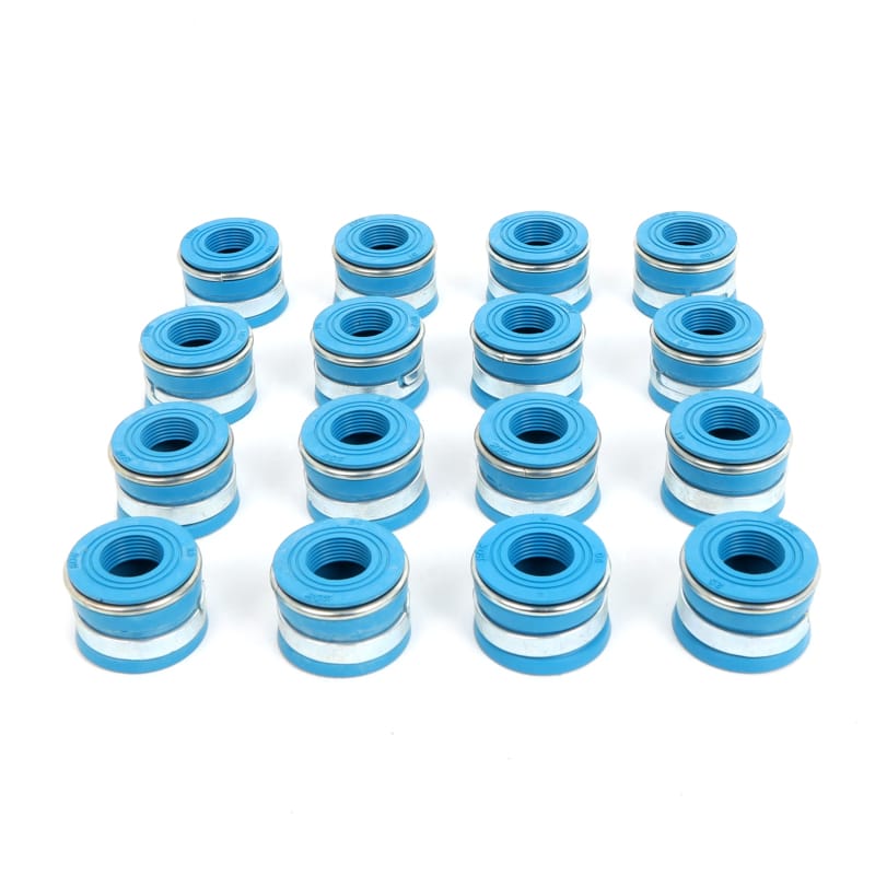 Cometic Gasket — Cometic 8 x 12.3 x 12 x 17 Viton Valve Stem Seal - Positive Ring & Band - 16 Pack
Valve Stem Seal Set