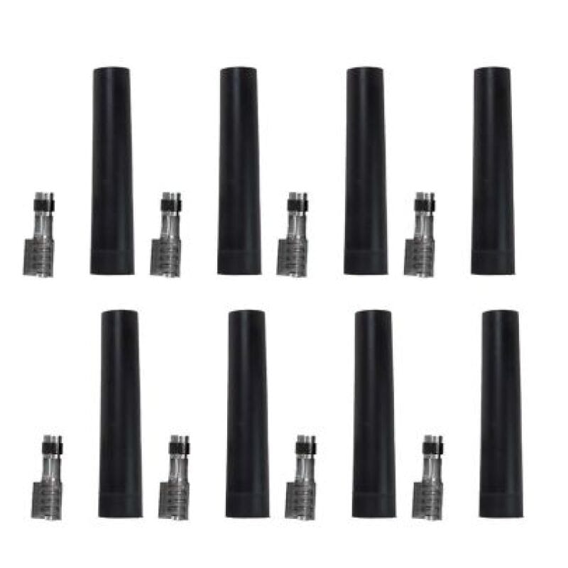 Moroso — Moroso Ultra 40 Short Straight Ends Spark Plug Boot and Terminal Kit - Set of 8